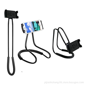 Lazy Neck Phone Holder, Flexible Cell Phone Holder Long Arm Lazy Bracket Cellphone Holder Stand For Mobile devices 3.5-6.5 inch